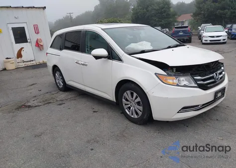 2016 Honda Odyssey Ex-L from USA, damaged, VIN 5FNRL5H69GB035331